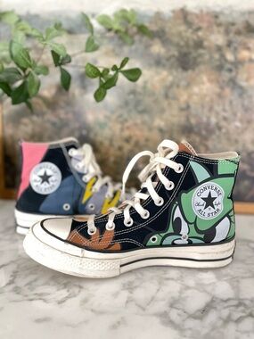 Tom & Jerry Cartoon x Converse all Star  Chuck Taylor 70 High‎ Top Shoes